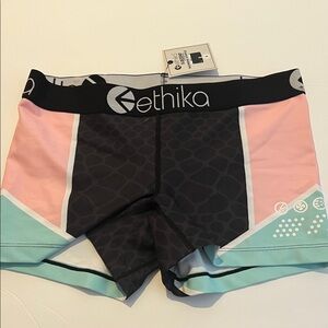 Ethika Black and Pastel Boxer Briefs